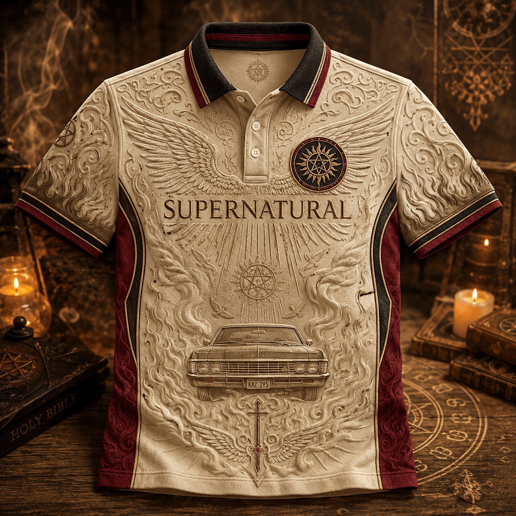 PREMIUM SUNA EMBOSS POLO SHIRT NTVA