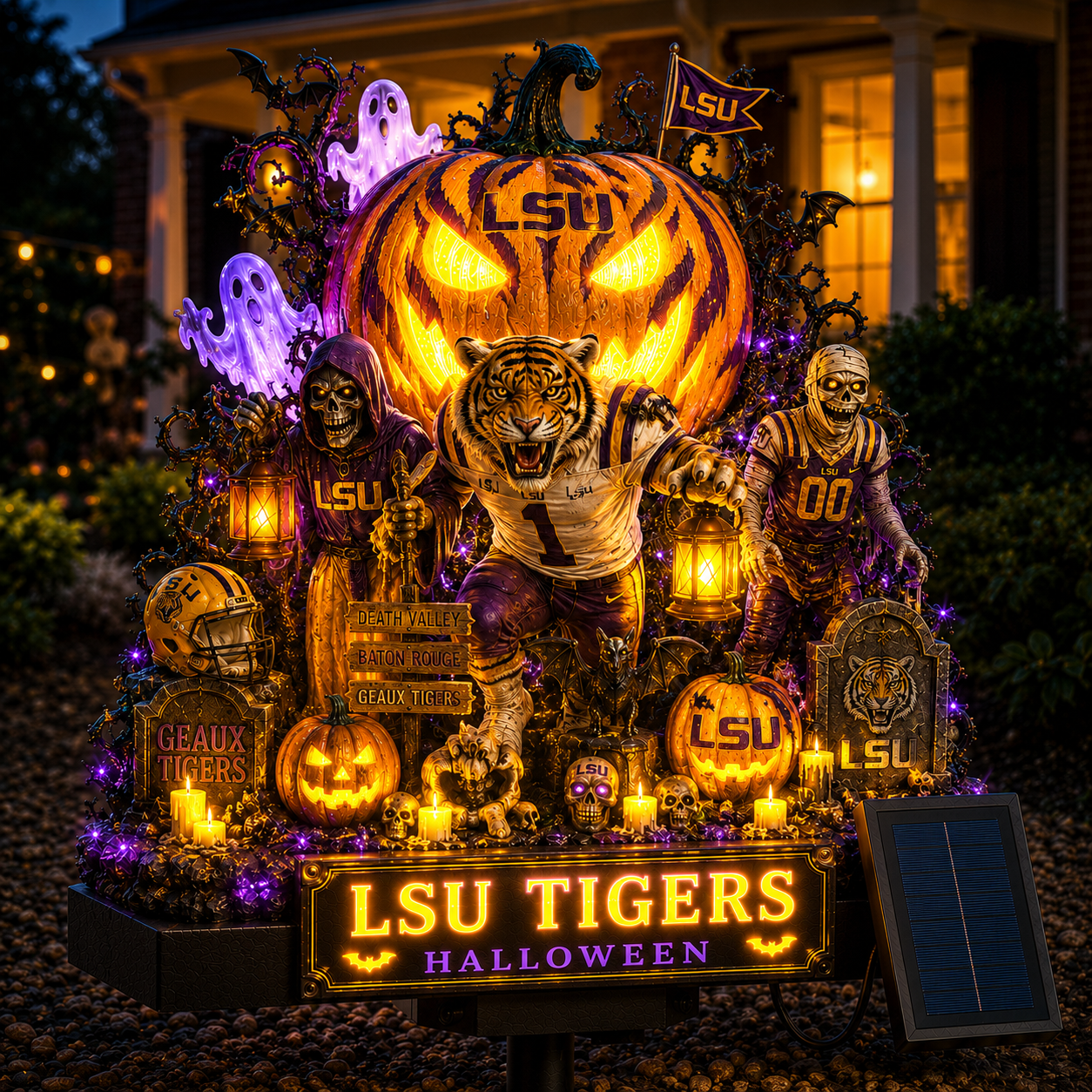 Premium LSU Solar Garden Light HQH