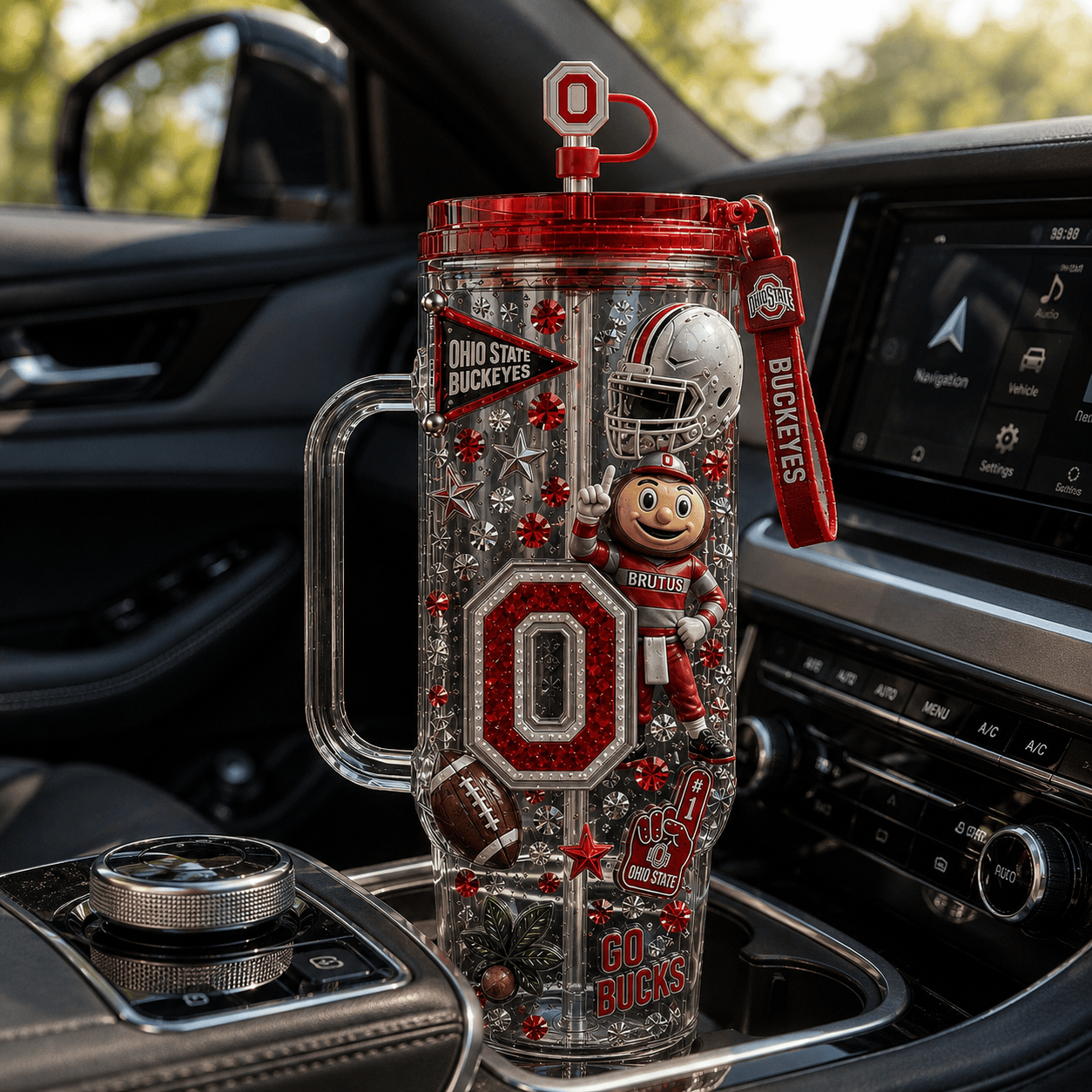 OSB 40oz Tumbler With Handle NHVH