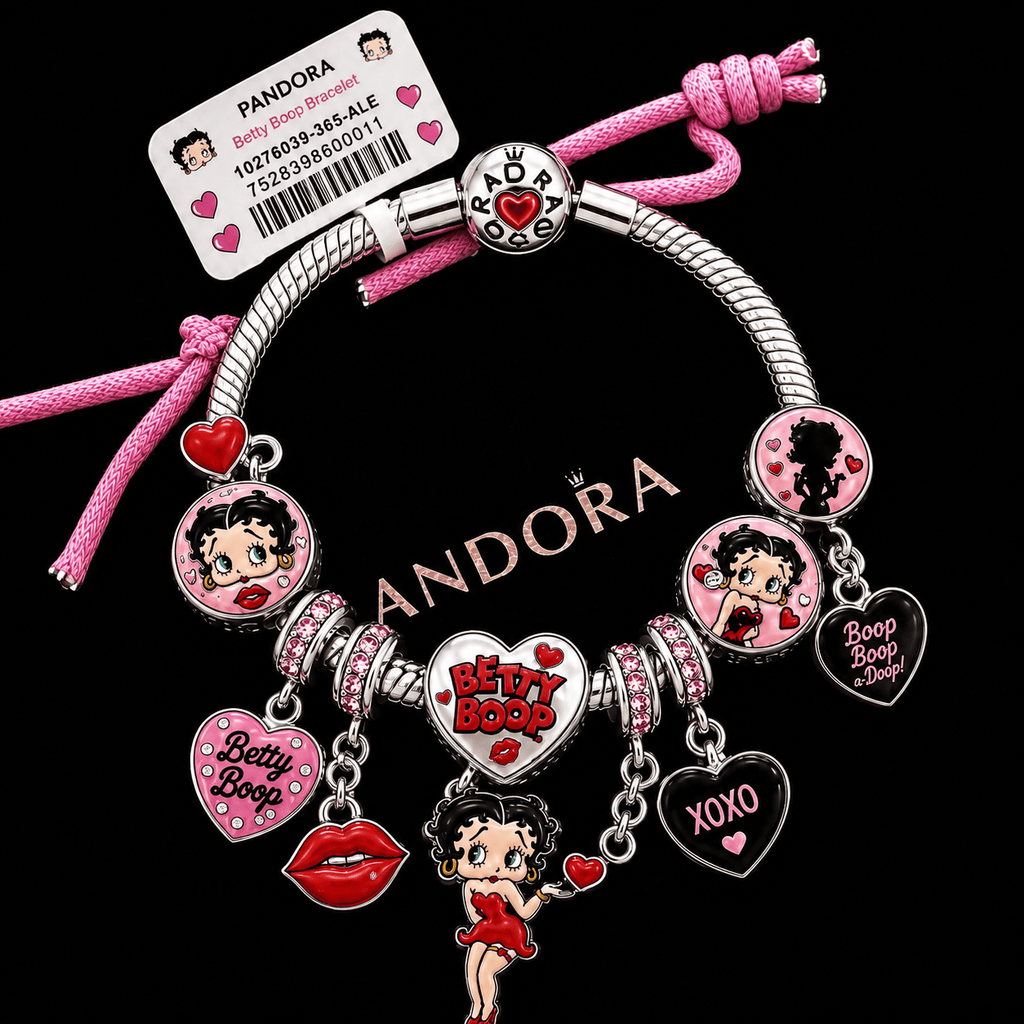 BTB silver Charm Bracelet Set BMD