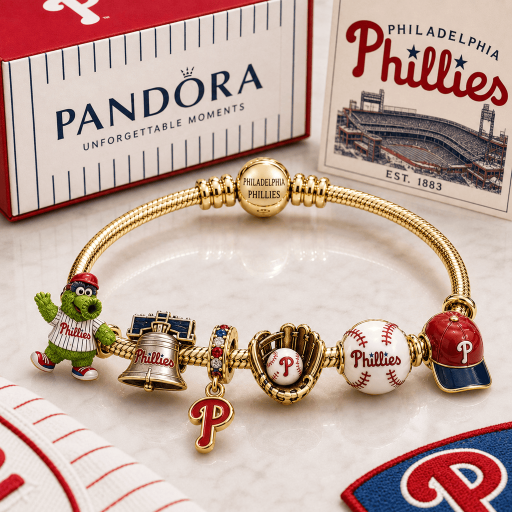 PPP Gold Charm Bracelet Set BMD