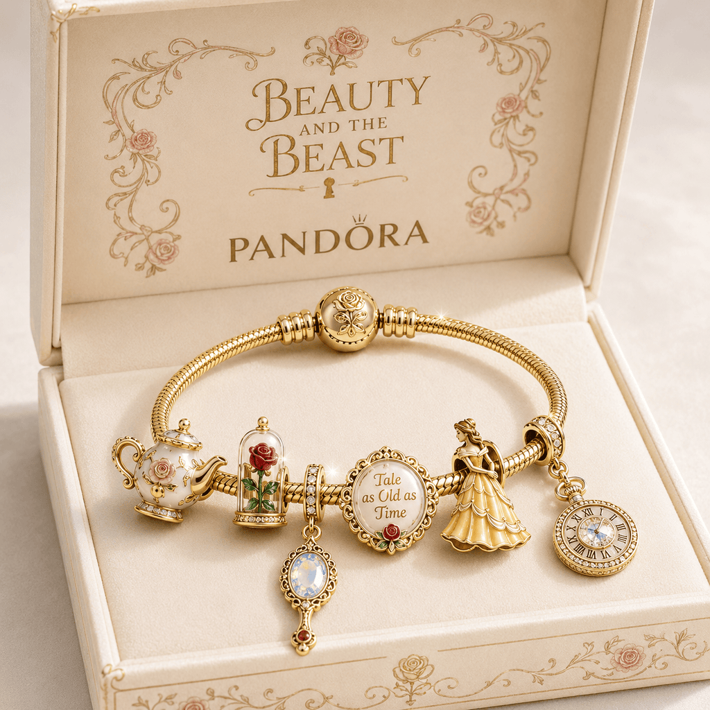 BATB Gold Charm Bracelet Set TTTT